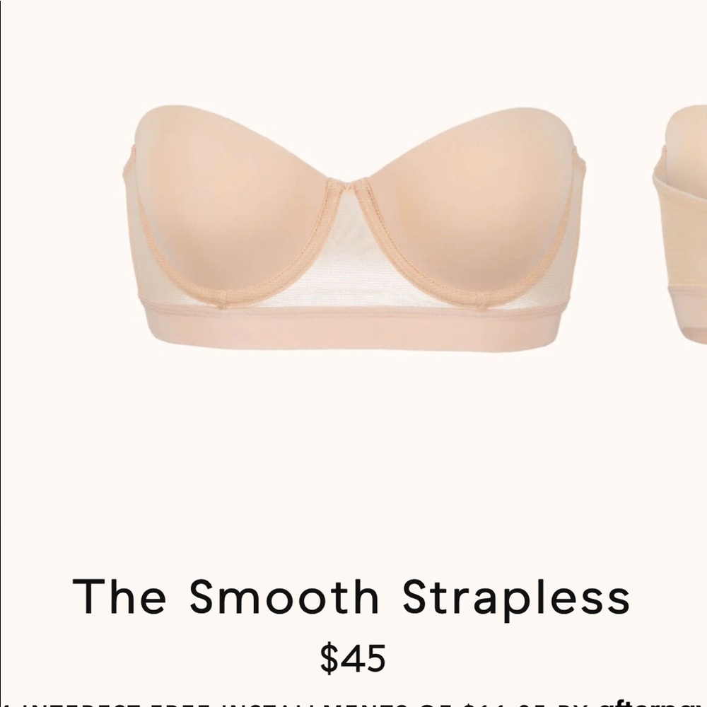 Lively set of bras . Black and almond .